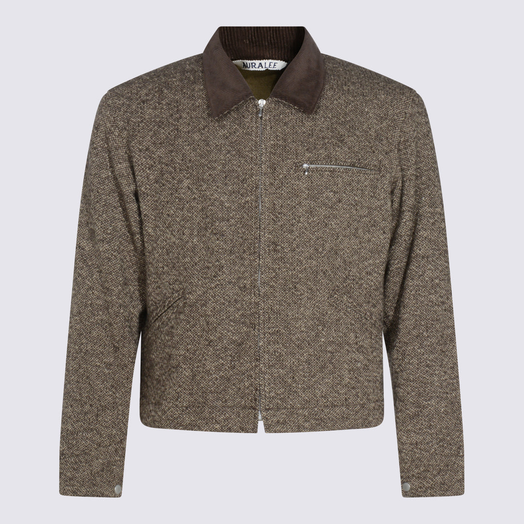 Auralee Jackets - Brown | 5a30ccae6c0305544884bf51cce098bf40d212c5
