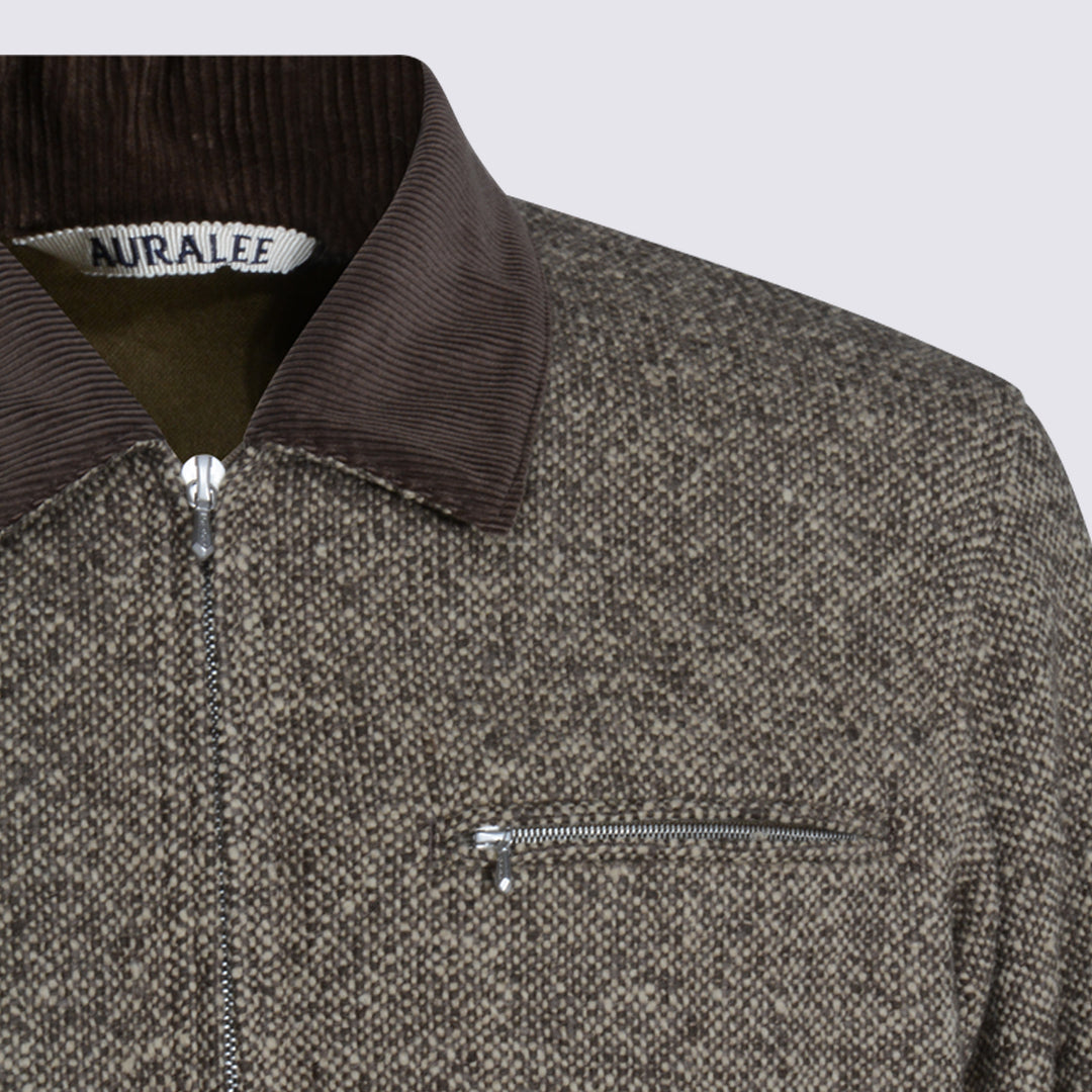Auralee Jackets - Brown | b78c4d427734de8573fa8f611ef136388c2b3c73
