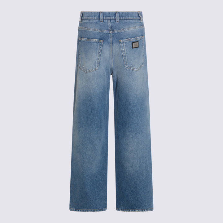 Dolce & Gabbana Jeans - Blue and green | 829825f028fe67c2ef82456e0fff560a0f4460d0
