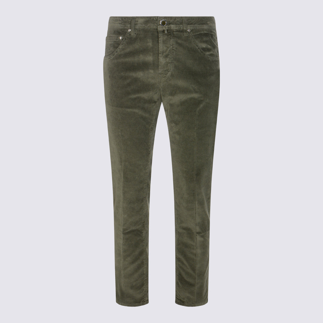 Jacob Cohen Trousers - Blue and green | 9470dabe9b500bc73faa1ff6feb5cd002d854146