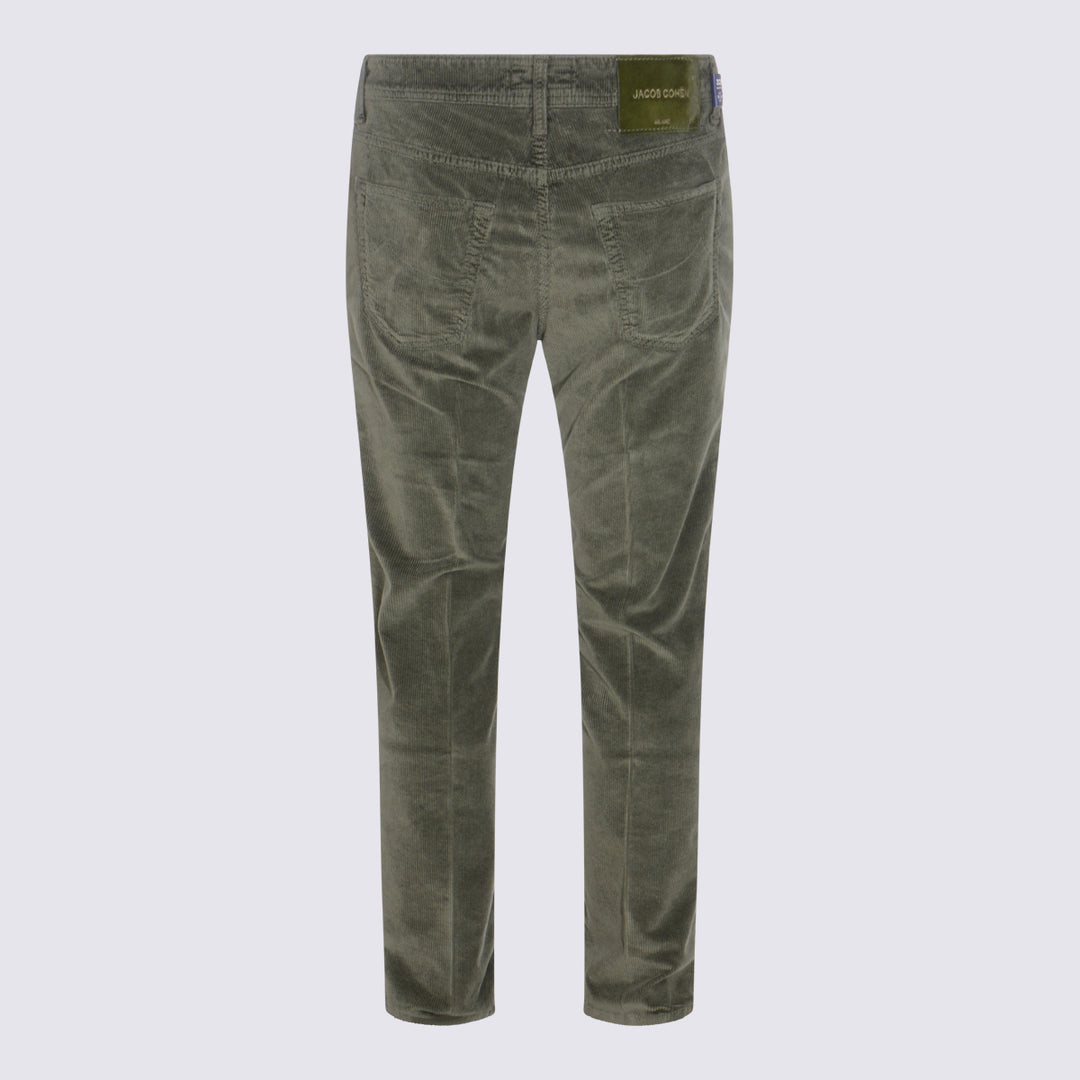 Jacob Cohen Trousers - Blue and green | a565d9b3a6a8fa09d2ff93708286d26d8a5b986a