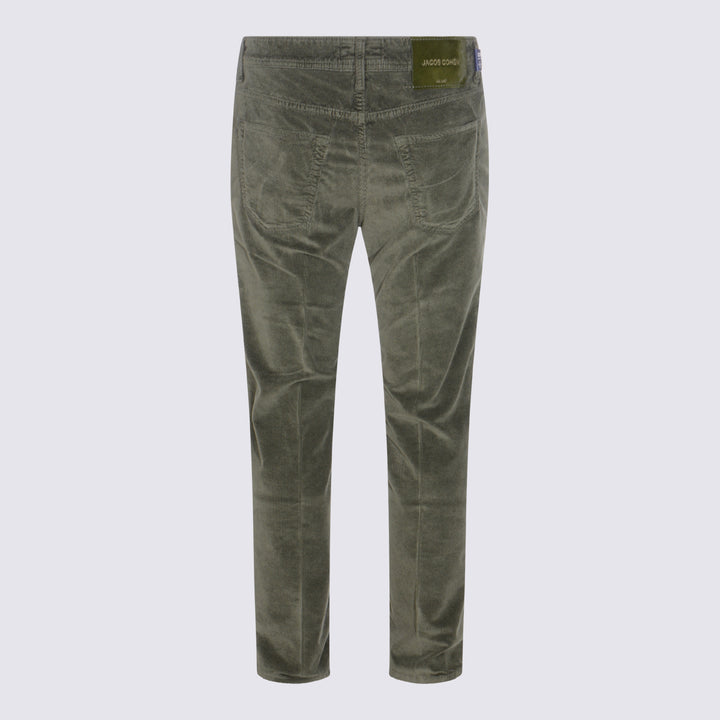 Jacob Cohen Trousers - Blue and green | a565d9b3a6a8fa09d2ff93708286d26d8a5b986a
