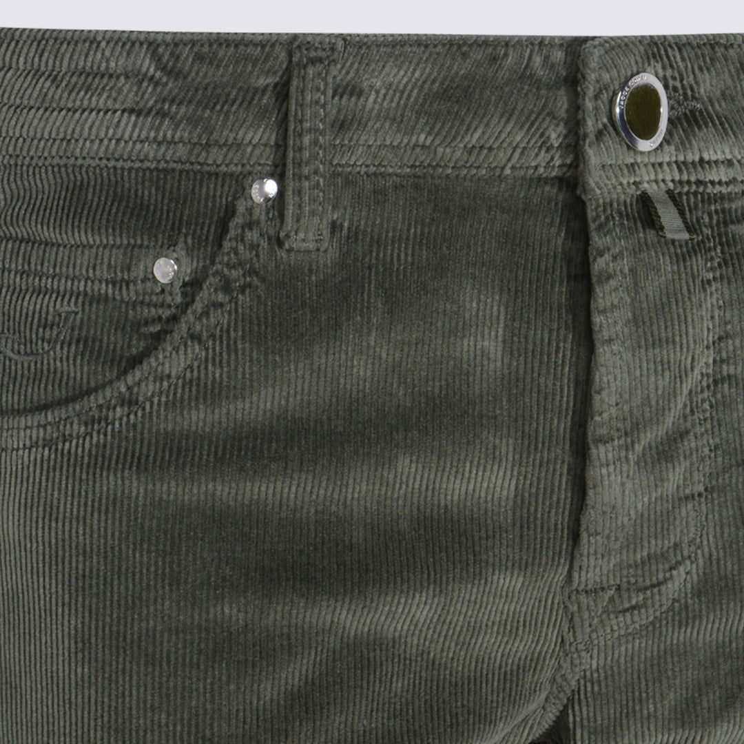 Jacob Cohen Trousers - Blue and green | ec03bf8e7af693a1d6fbeb92f3c042d65db15cfc