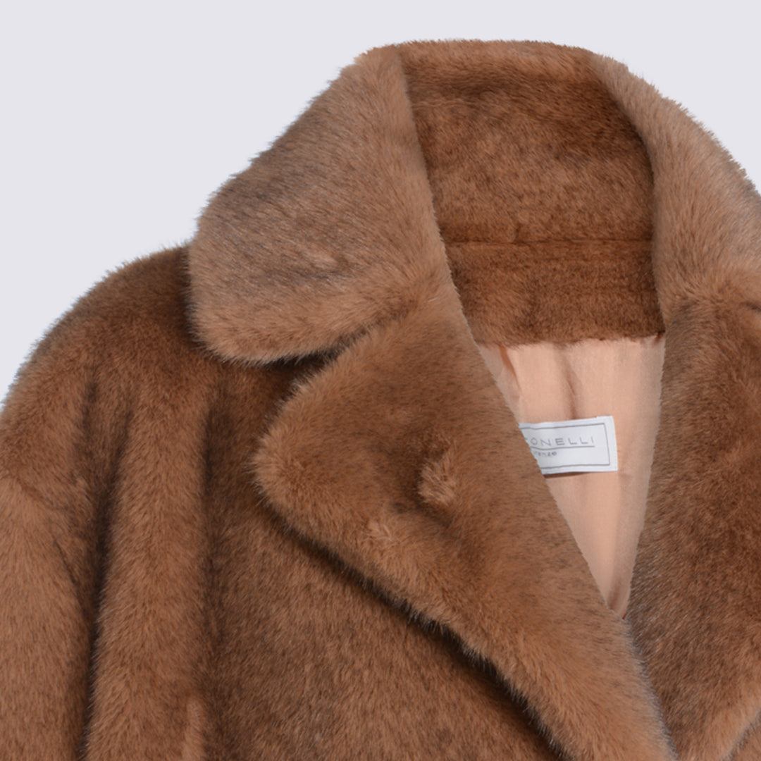 Antonelli Firenze Coats - Brown | 7c36126c914e091d4f858ab11b6dc37820a218b3