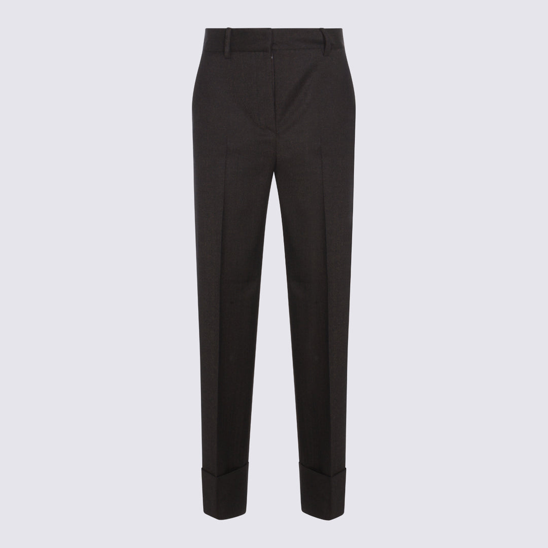 Antonelli Firenze Trousers - Dark brown | 6dd89e4acf2552ee08093ed5efb272255a141e09