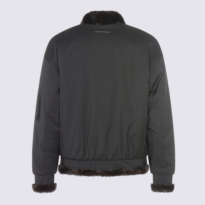 Mm6 Maison Margiela Jackets - BROWN/BLACK | 2bc52baa769ef471c9d5d1ed5f71bbb378dd8e1c