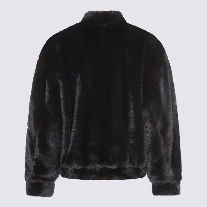 Mm6 Maison Margiela Jackets - BROWN/BLACK | 8d7efd1b1b6281c78b0993c03a9ca73cb54ec59b