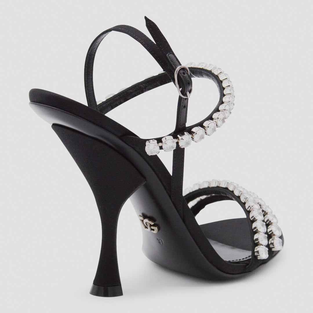 Dolce & Gabbana Sandals - NERO/CRYSTAL | 0deba2c07070c9dc6055c1d348d8d5cc7dc1e91a