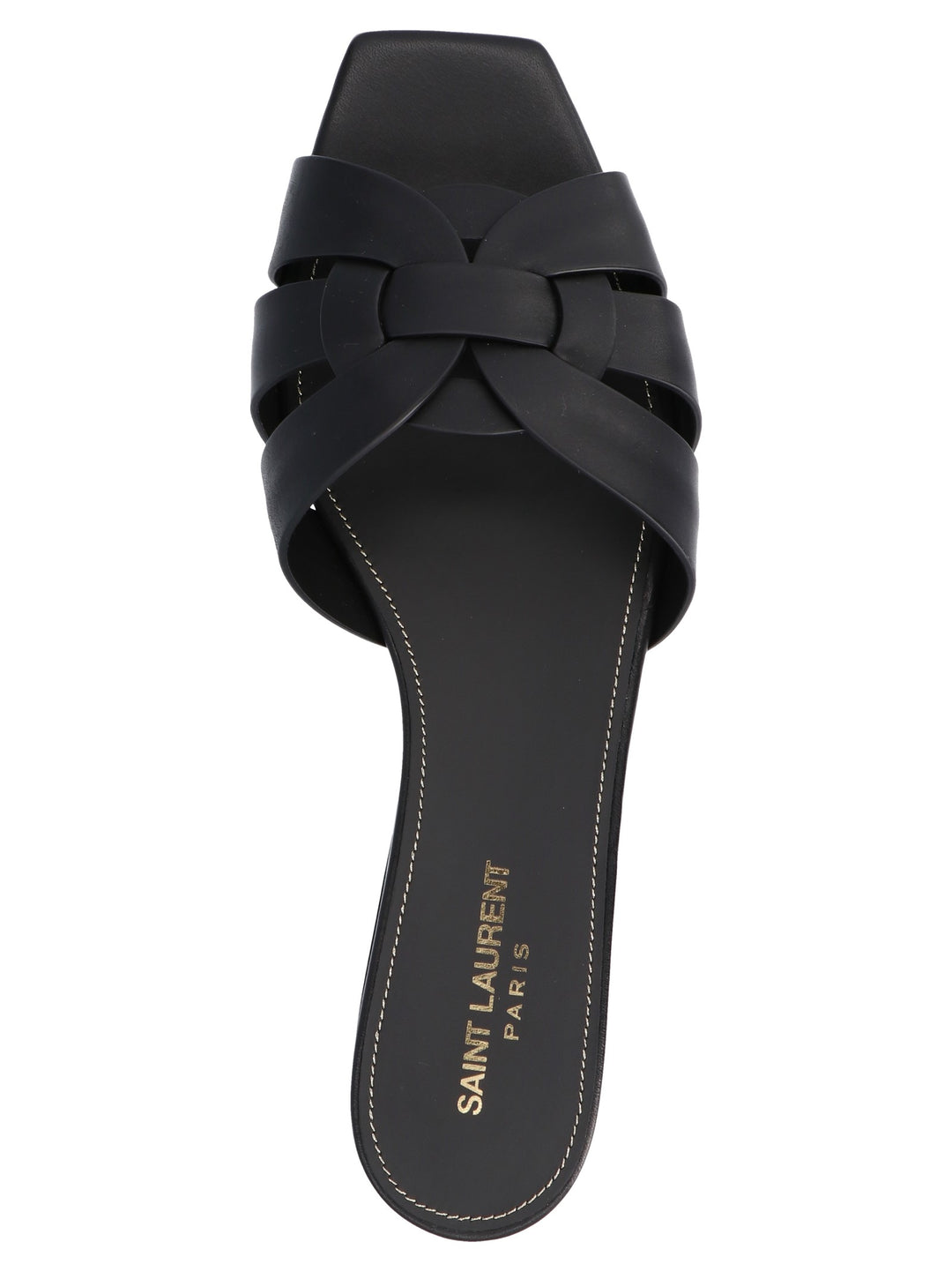 Saint Laurent Tribute Nu Pieds Sandals - Black | a375cc615ca19cd5fb28701086b8fbc52c54a87a