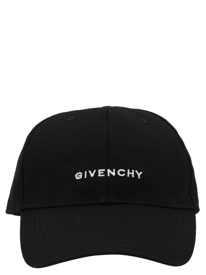 Givenchy Curved Hats - Black | b2ff7212fabdb0a83dc5996ca0ddb642e4330943