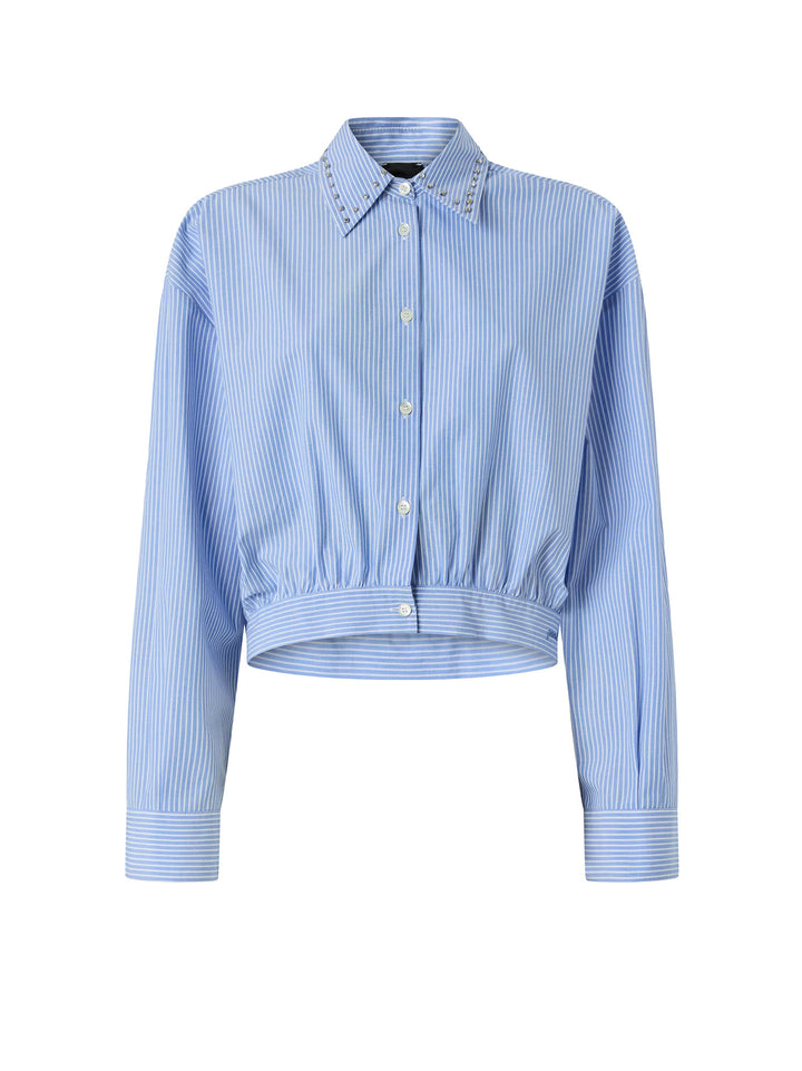 Pinko Shirts - Blu e verdi | 0ba2182f5de1ab2bf6462014e1ee2d4305830598