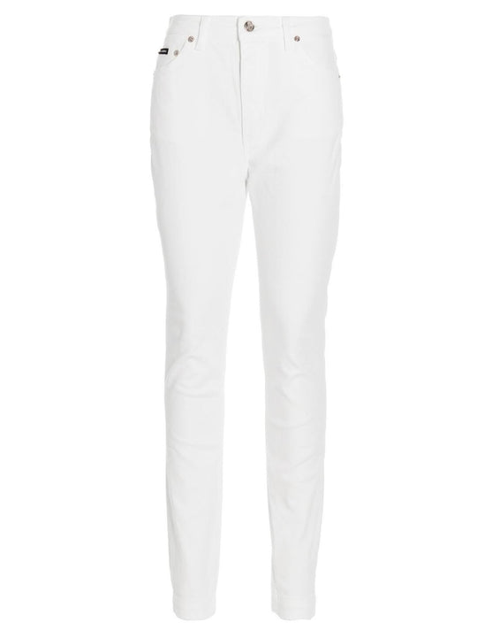 Audrey Jeans White