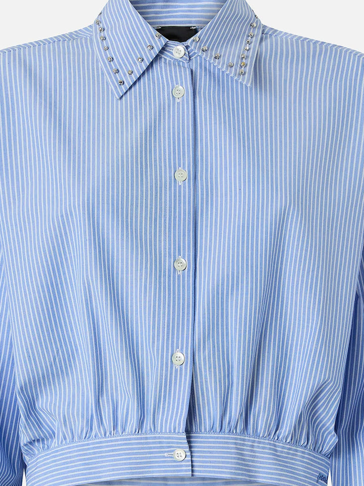 Pinko Shirts - Blu e verdi | 1278e43b80cfa10a8e09057a3120f283aea2b70e