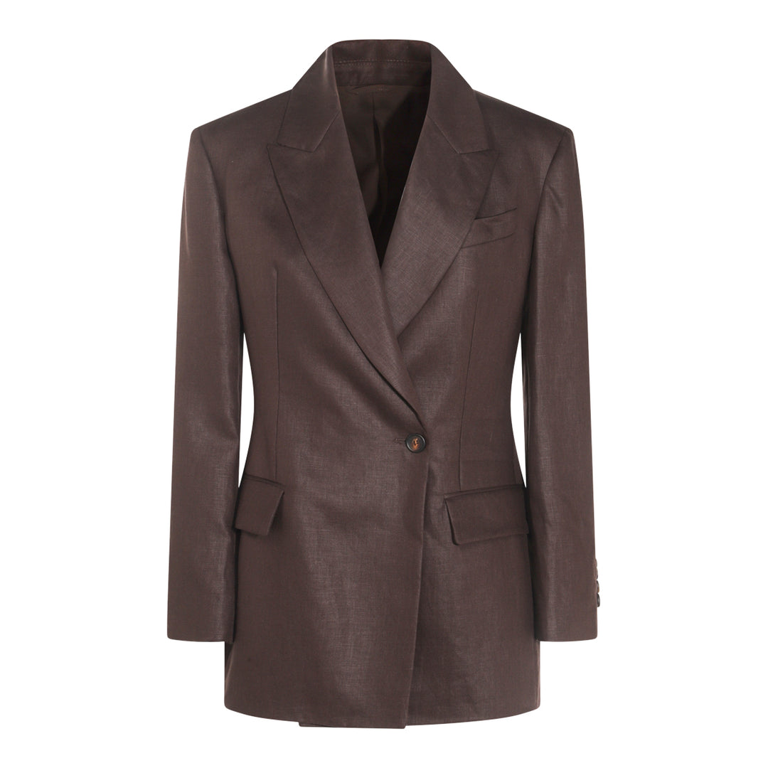 Brunello Cucinelli Jackets - DARK CHOCOLATE | 03d967bab0201fc5741a6845327c76f28366c419