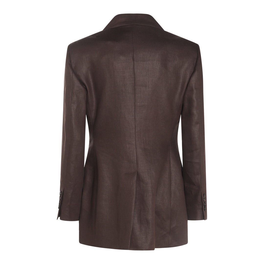Brunello Cucinelli Jackets - DARK CHOCOLATE | 7a7aa0218cabe233716d4bcb655493f8d5414a91