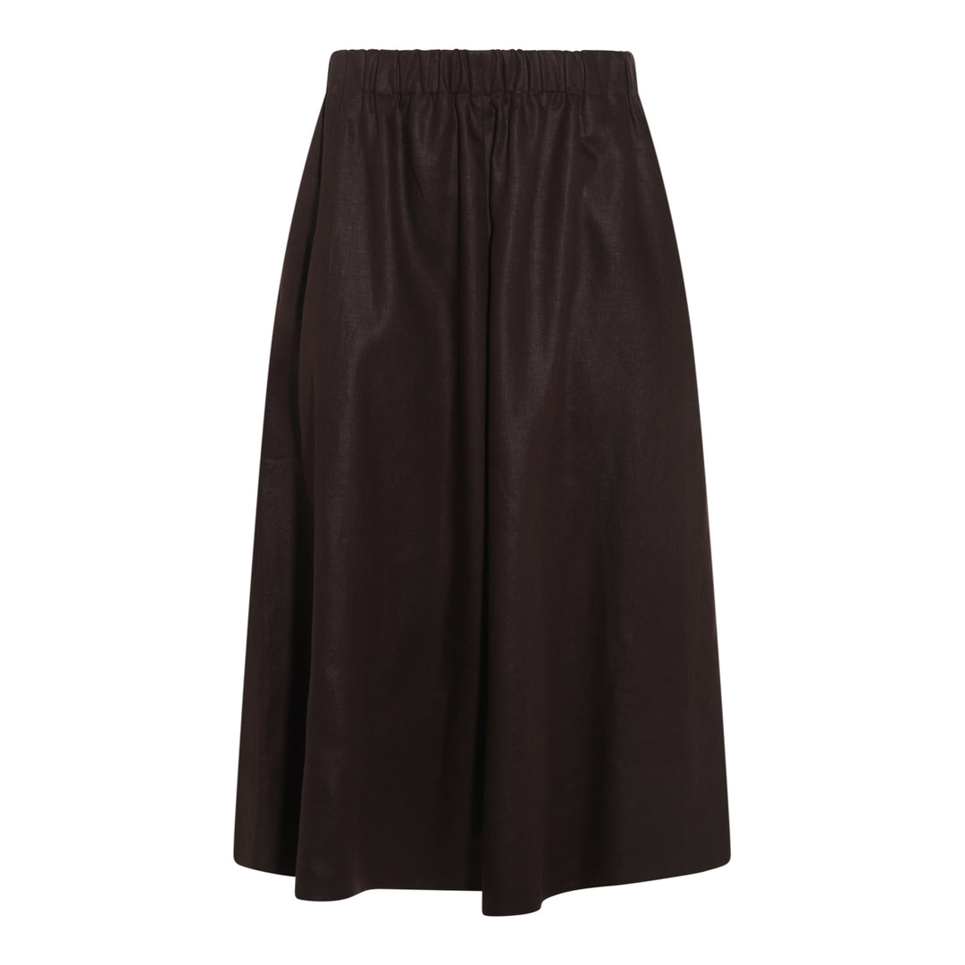Brunello Cucinelli Skirts - DARK CHOCOLATE | 005ef1f16435bb65716fc3240deafd03e3863f16