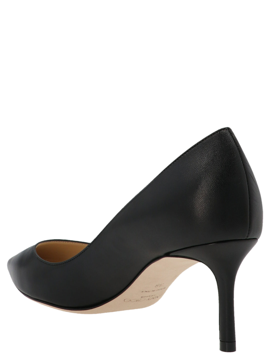 Jimmy Choo Romy Pumps - Black | 35cb147f9a0e3524dae7eb504f0578c347b4f47e