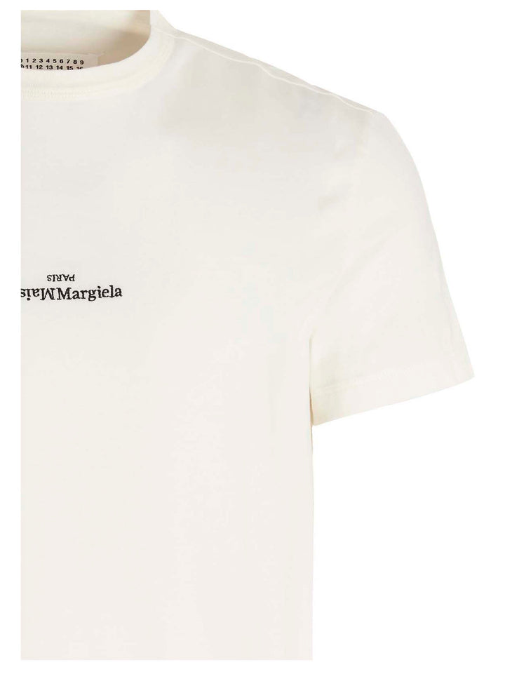 Maison Margiela Maison Margiela Paris T-shirt - White | 9dac91faafb2b8df80b74434dd95a136f07759a7