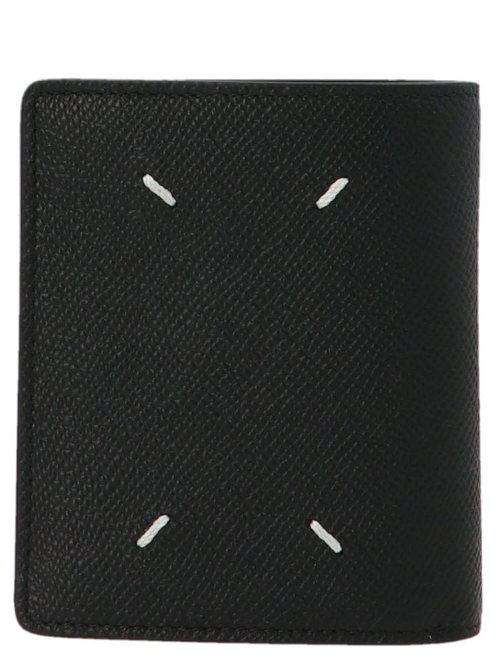 Maison Margiela Logo Wallet Wallets and Card Holders - Black | cdc28bd9d77a933d1e30c6d2b96bd18ff8d705ba