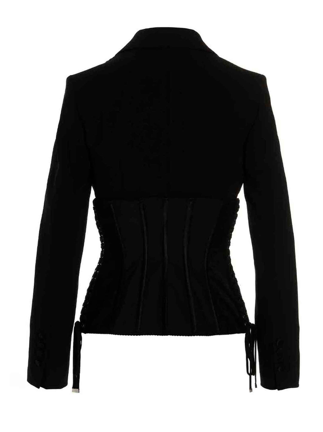 Dolce & Gabbana Corset Blazer BlazerS - Black | 19192cd26374e966bef5c9e60216e0cbfb144ca2