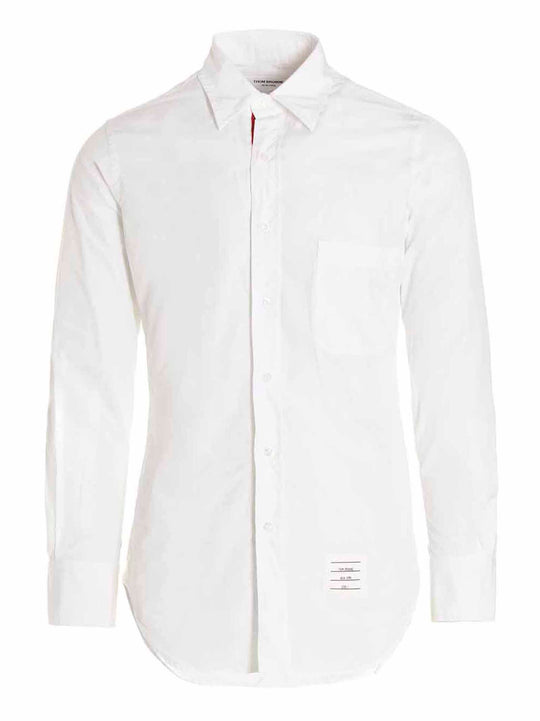 Solid Poplin Shirt Shirt And Blouse White