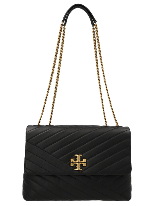 Kira Chevron Recycled Crossbody Bags Black