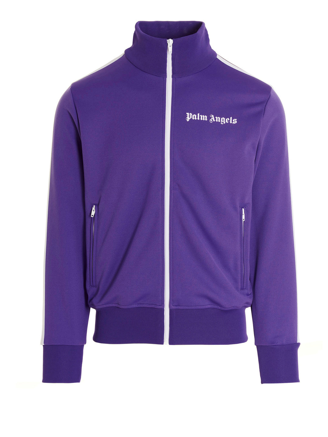 Palm Angels Track Logo Sweatshirt - Purple | adc38440646d9ebdf38462d2b7aaaa99a4332157