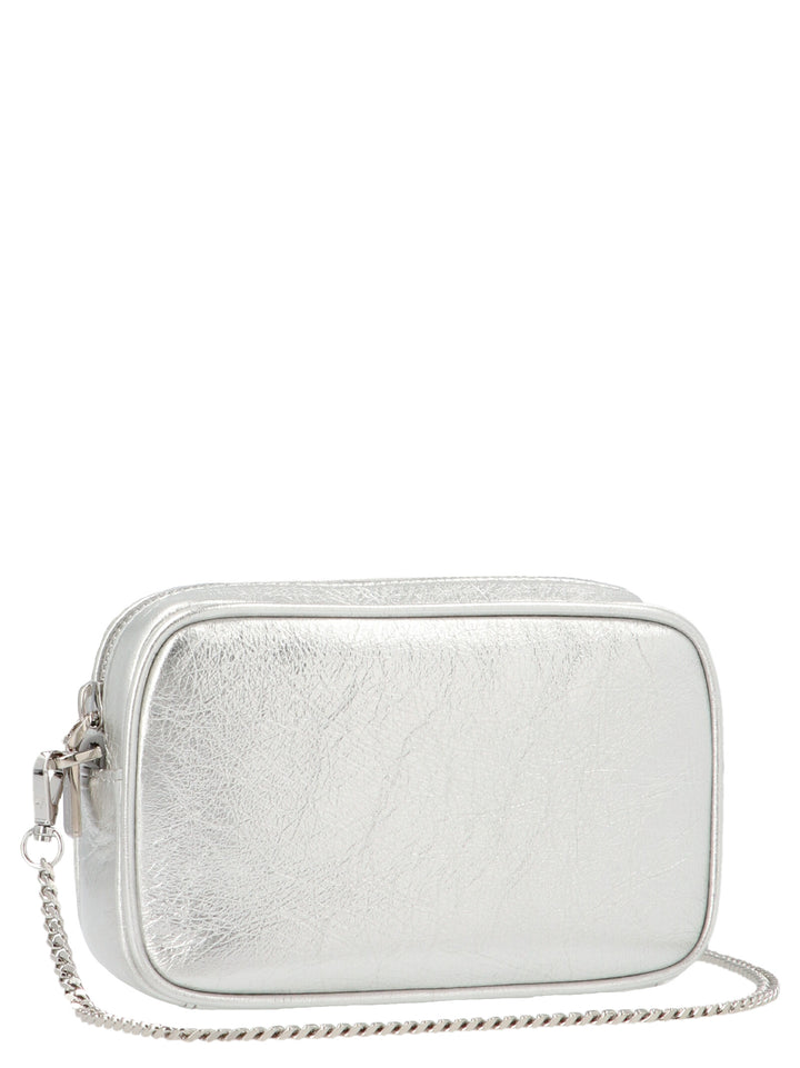 Golden Goose Mini Star Crossbody Bags - Silver | b6c422d3ae07ee921994679f3393f37a20264bc8