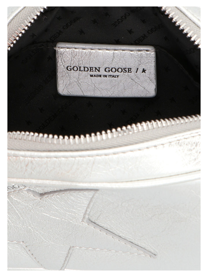 Golden Goose Mini Star Crossbody Bags - Silver | 08c4b436a42e69d0229a5adc41fd11a41d46a1bb