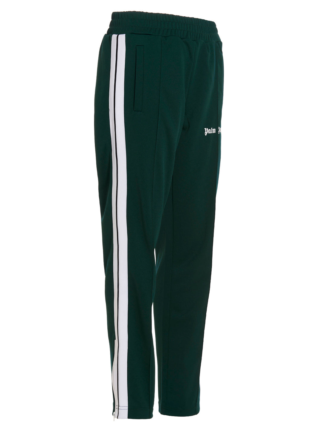Palm Angels Track Logo Pants - Green | 8620eaff2b06397d419963e8178885cbb5ba637f