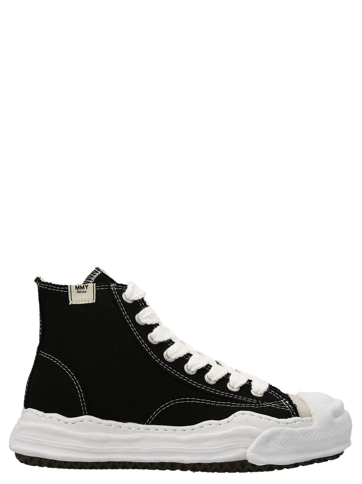 Maison Mihara Yasuhiro Hank High Sneakers - Black | 31a9773ace2ba4a08324cf2d49745385ffd0ead9