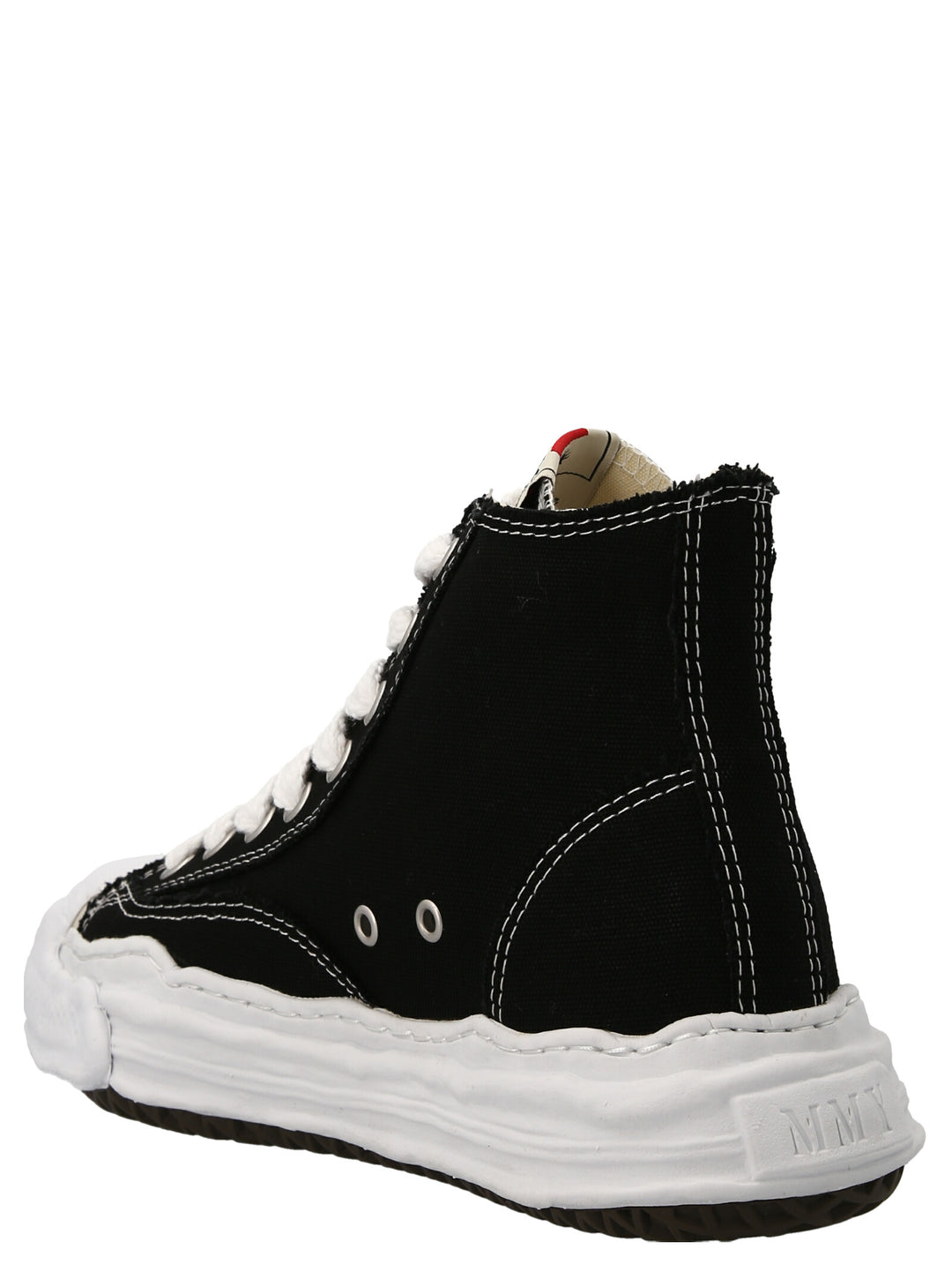 Maison Mihara Yasuhiro Hank High Sneakers - Black | 30c745399881bcced654aa6098b9bdb8a351255a