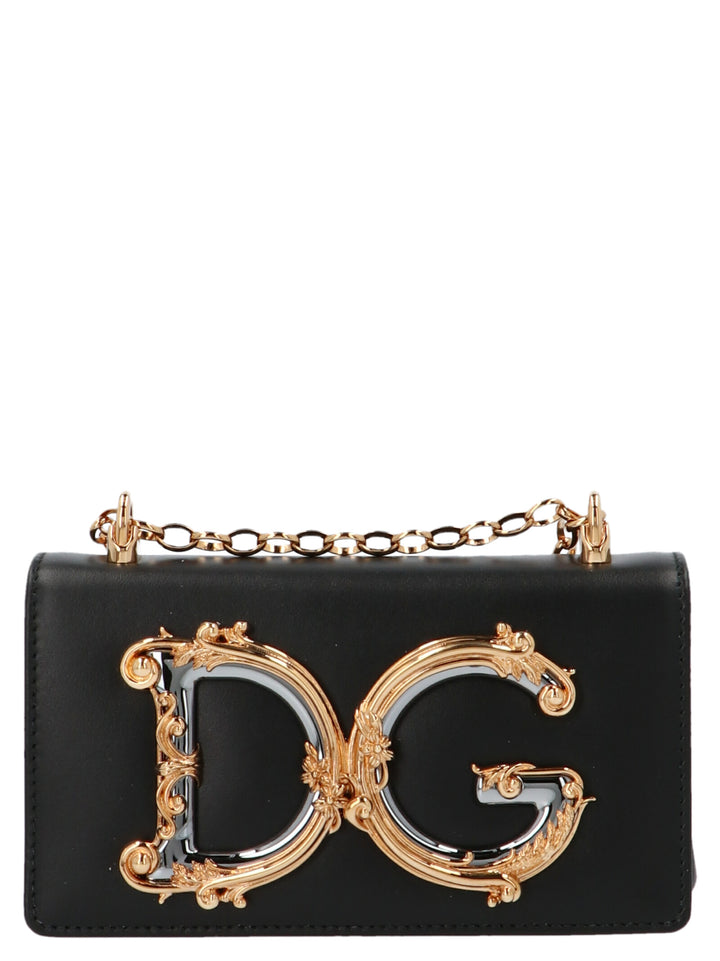 Dolce & Gabbana Dg Girl Crossbody Bags - Black | 06c11a2a37fe7d7b4070d270aa37312c4ada10eb
