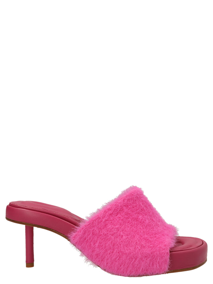 Jacquemus Clay Sandals - Fuchsia | f1420278d390f37d3a2b7eb4439afb4ac8f6d32f