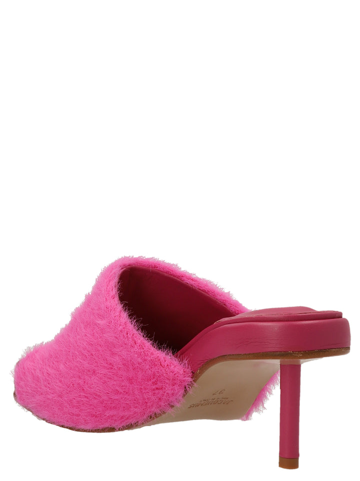 Jacquemus Clay Sandals - Fuchsia | 7f57b07502b6770817af396d079898cdc20fd57f