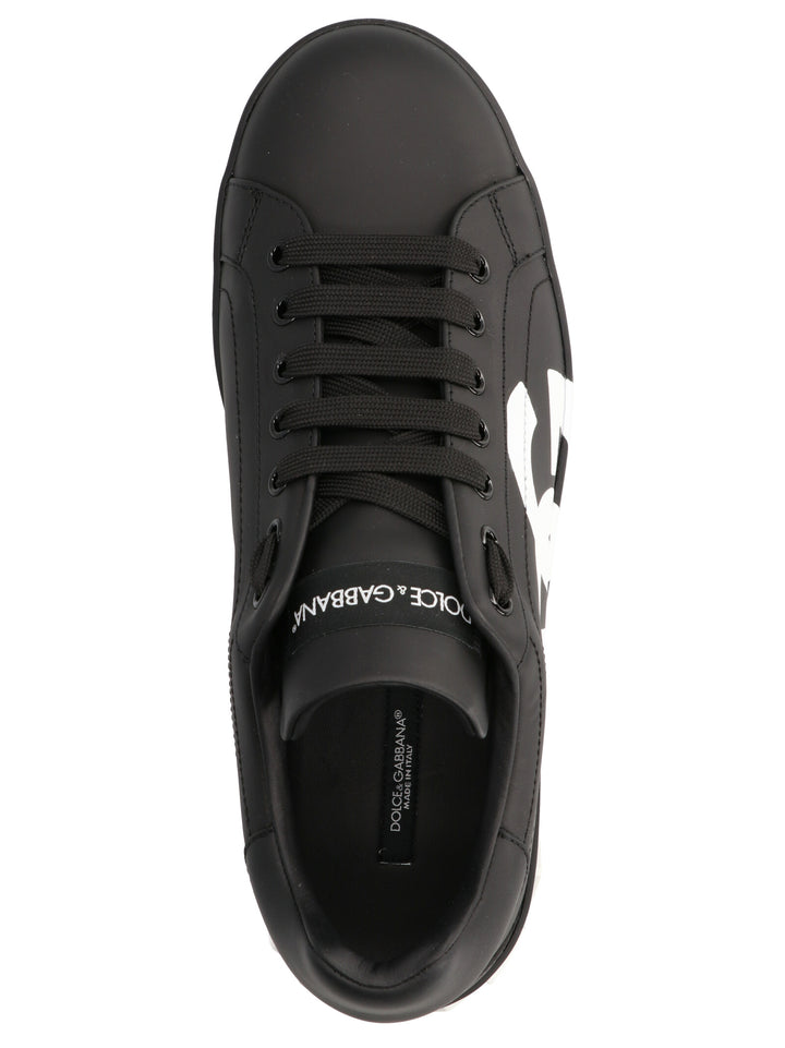 Dolce & Gabbana Portofino Sneakers - Black | 9f915dba95963925029c4464f9291ff61f5a4a83