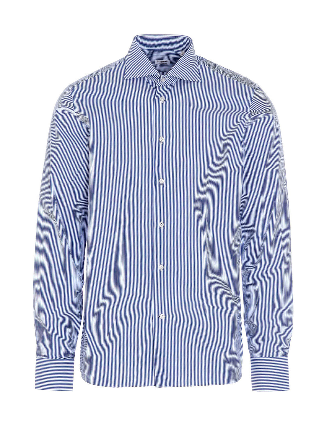 Borriello Striped Cotton Shirt Shirt and Blouse - Light Blue | c98fc0c0a30eb5664798fba8f1550d0b74393d9d
