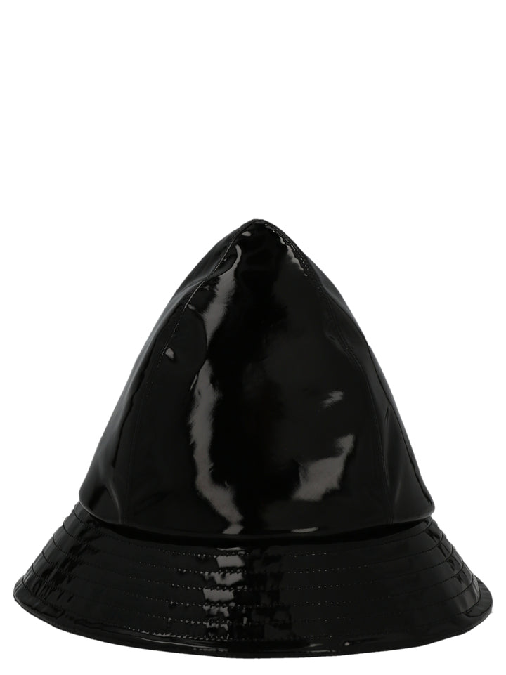 Raf Simons Patent Bucket Hat Hats - Black | 7ffdb8af2de0f845ca7bc8f5512e2b19e5678a36