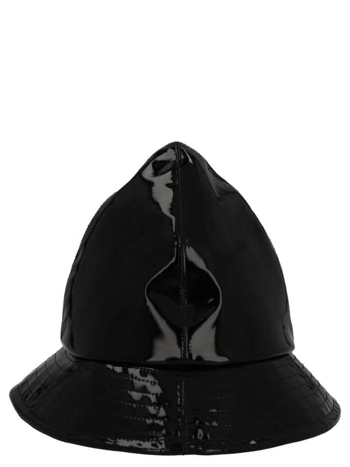 Raf Simons Patent Bucket Hat Hats - Black | 94ee5cd68ad8d37fdac422c1f3c921f2b28e1e60