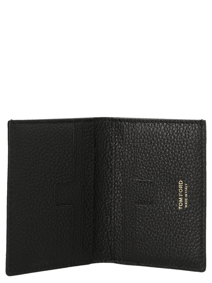 Tom Ford Logo Print Wallet Wallets and Card Holders - Black | 89c5b1f6c47baa25b89c4fdb2ce8e61fd2947df5