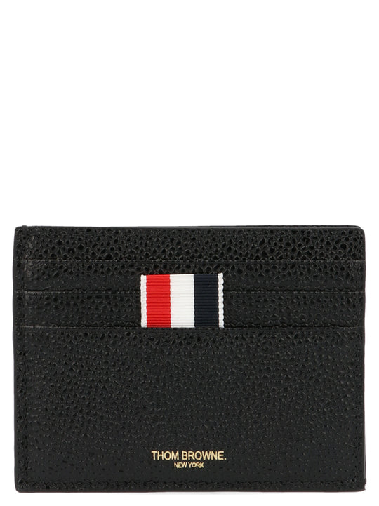 Logo Card Holder Wallets And Card Holders Black