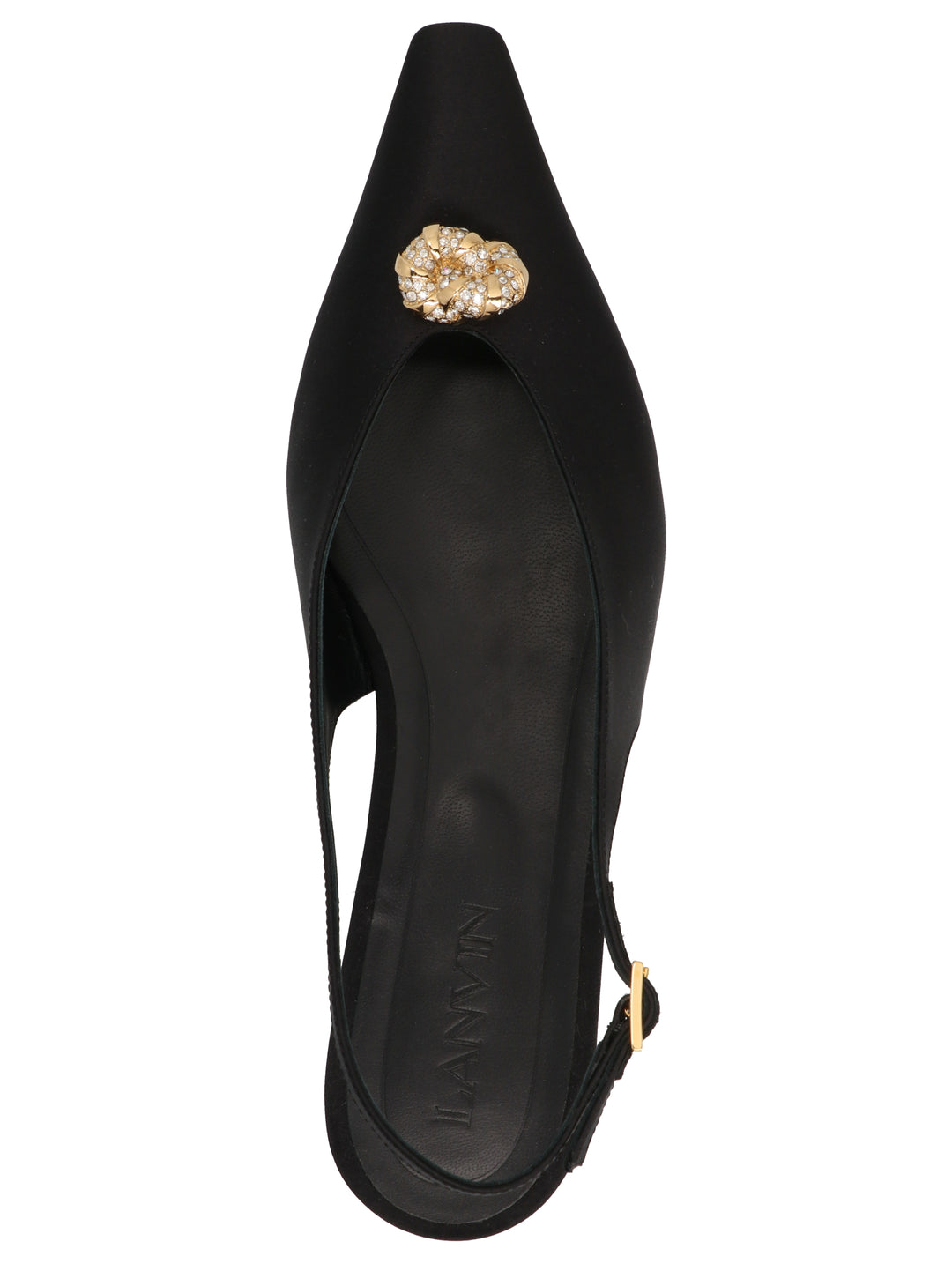Lanvin Swing Back Flat shoes - Black | 5a86988b7f63ef7fcff6c4931107afd60c5174e6