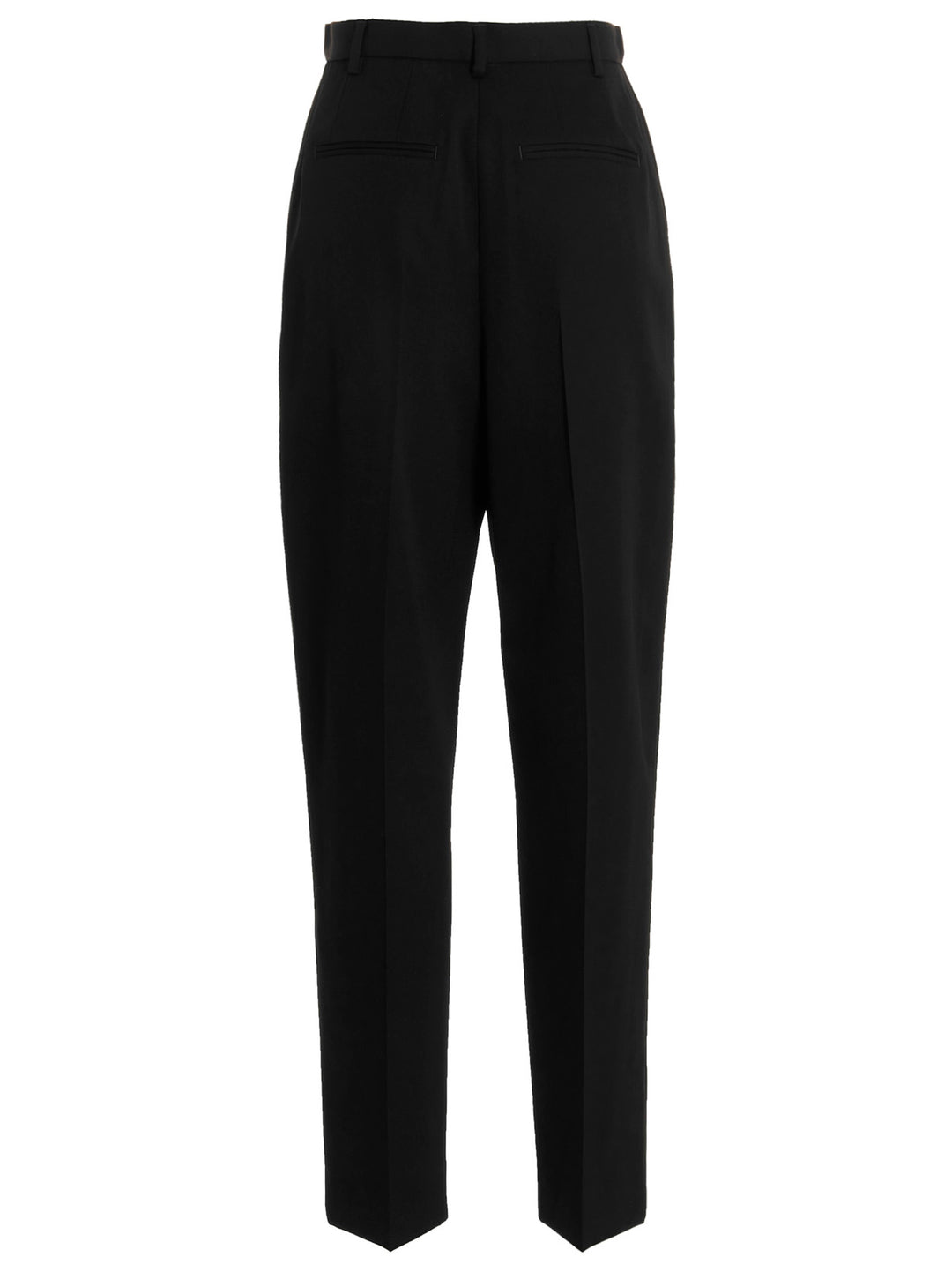 Tory Burch Wool Twill Pants - Black | eba1a261159d945381bf7b28b3a70e2f92cf78d0