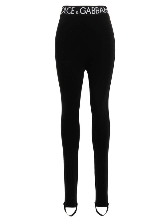 Logo Leggings Black