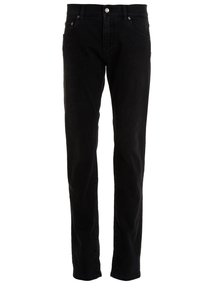 Dolce & Gabbana Dg Essential Jeans - Black | e383a65227114684e03bb9abe21ea7a93476c002
