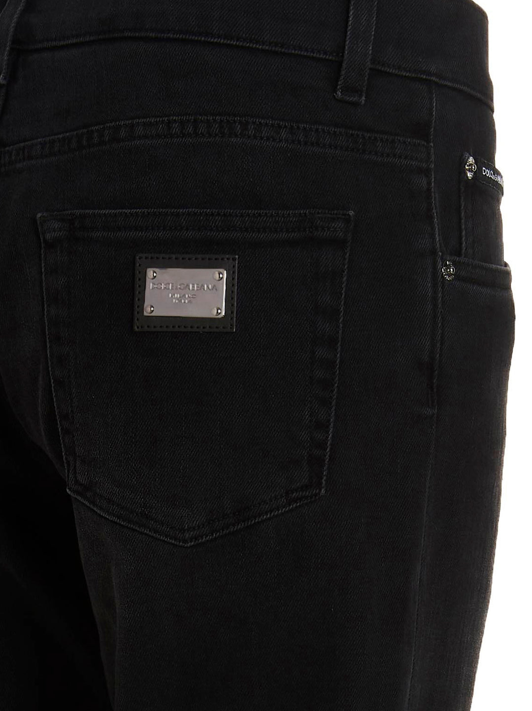 Dolce & Gabbana Dg Essential Jeans - Black | fb43fe5bece43309d92231b11505f6f4874e9f0b