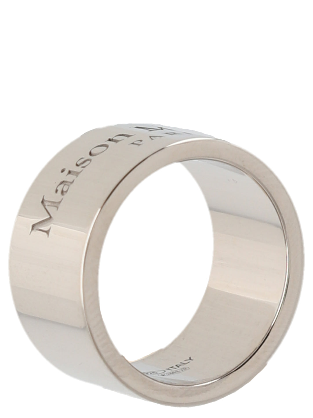 Maison Margiela Logo Ring Jewelry - Silver | a17900d832e4e9047b713008fa02c9d8aecc6cf2