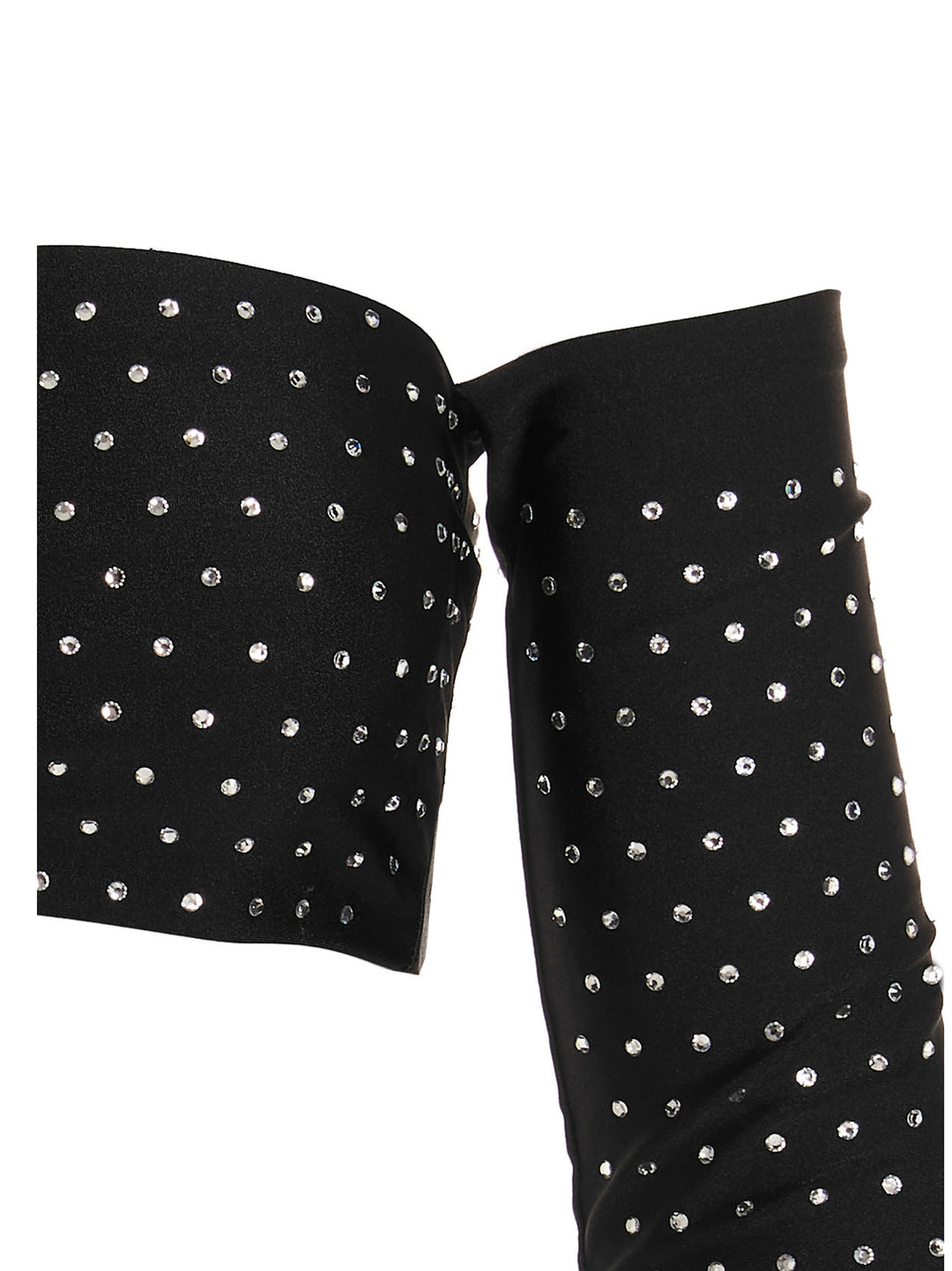 The Andamane Crystal Cropped Top Tops - Black | baa5a308f91b187631d7479d9ec1c98a5e33eb96