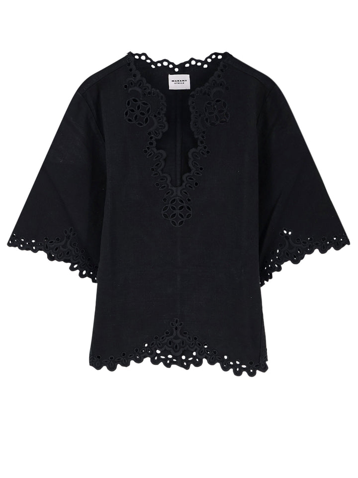 Marant Etoile Shirts - FADED BLACK | 9bd51bcbcfba655256955b37648deee4d7e35d9e