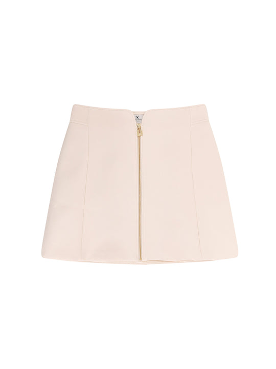 Daily Mini Skirt With Zip